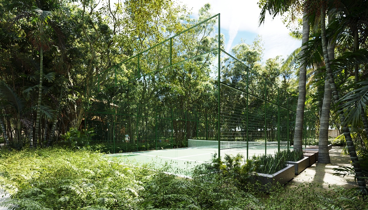 Paddle court