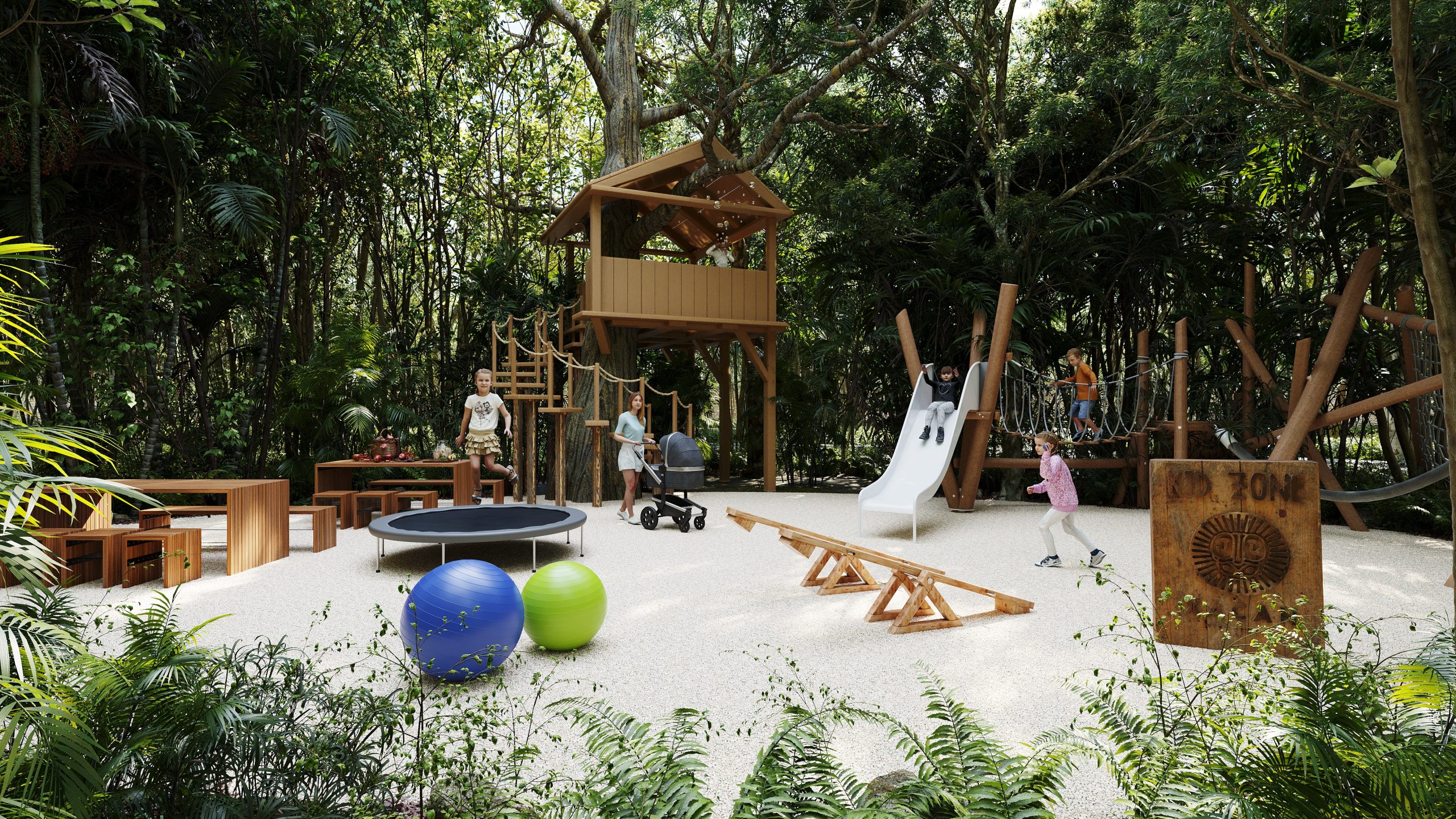 Kids zone & Treehouse