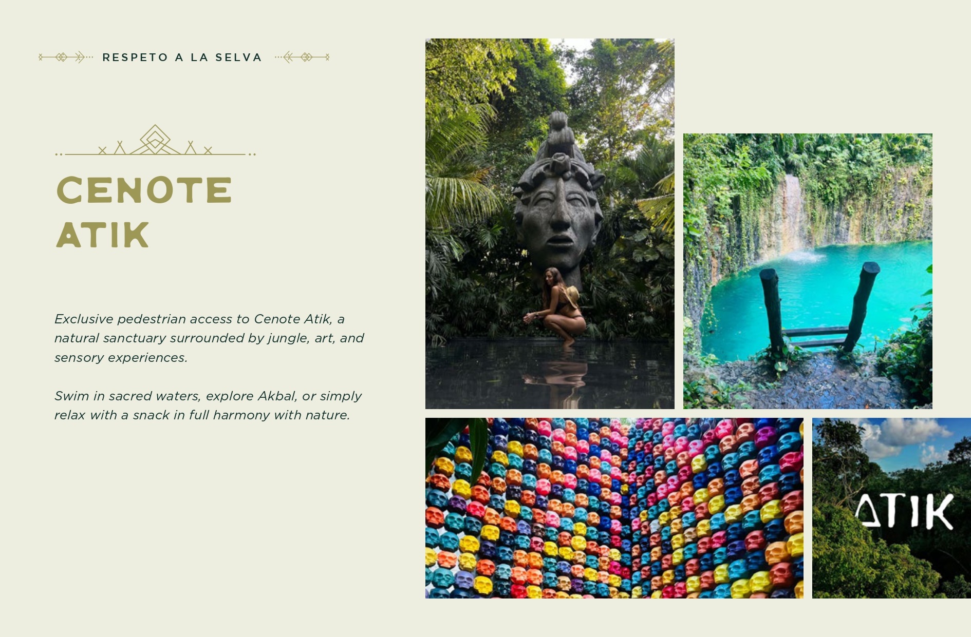 Cenote near XACAN